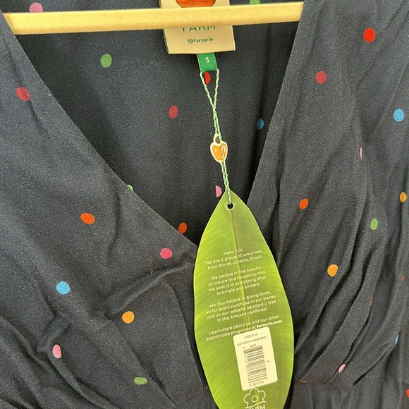 Farm Rio Colorful Dots Lucy Dress - Picture 5 of 6